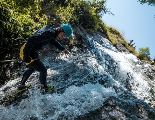 Canyoning in Sindhupalchowk